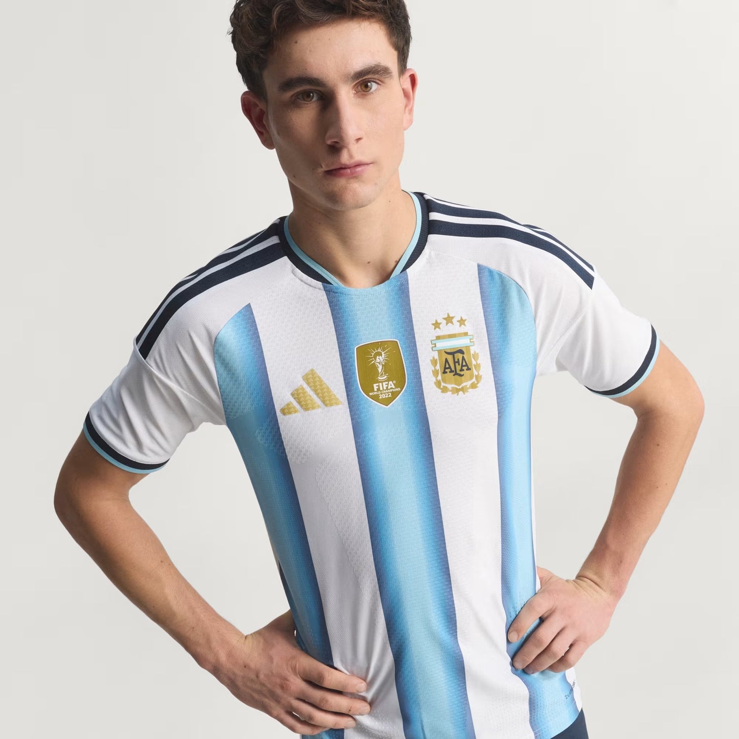 Men's Argentina 26 Home Authentic Jersey