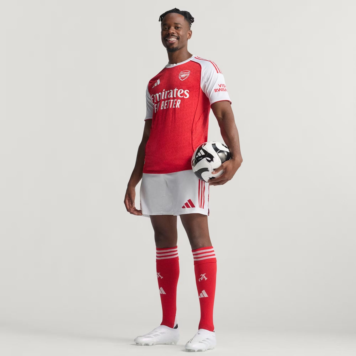 Men's Arsenal 25/26 Home Authentic Jersey