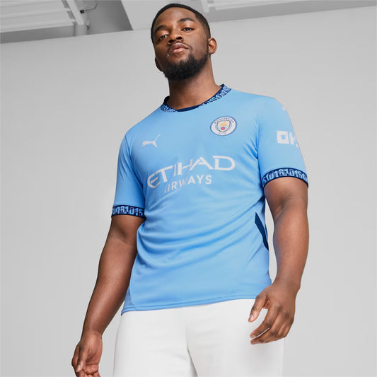 Manchester City 24/25 Men's Replica Home Soccer Jersey