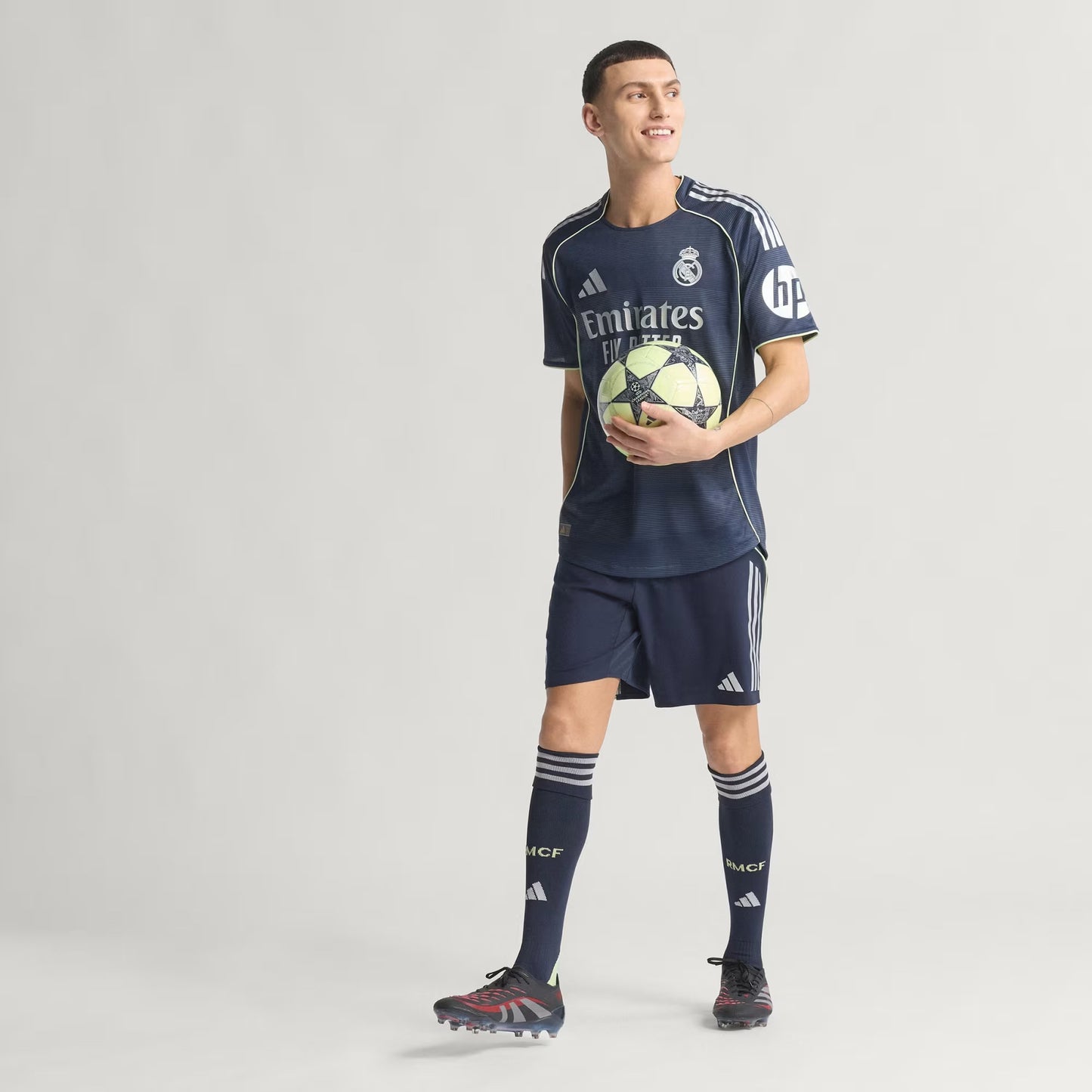 Men's Real Madrid 25/26 Away Authentic Jersey