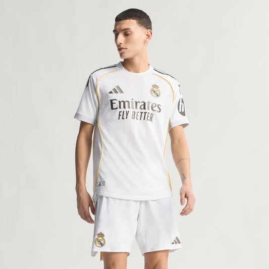 Men's Real Madrid 25/26 Home Authentic Jersey
