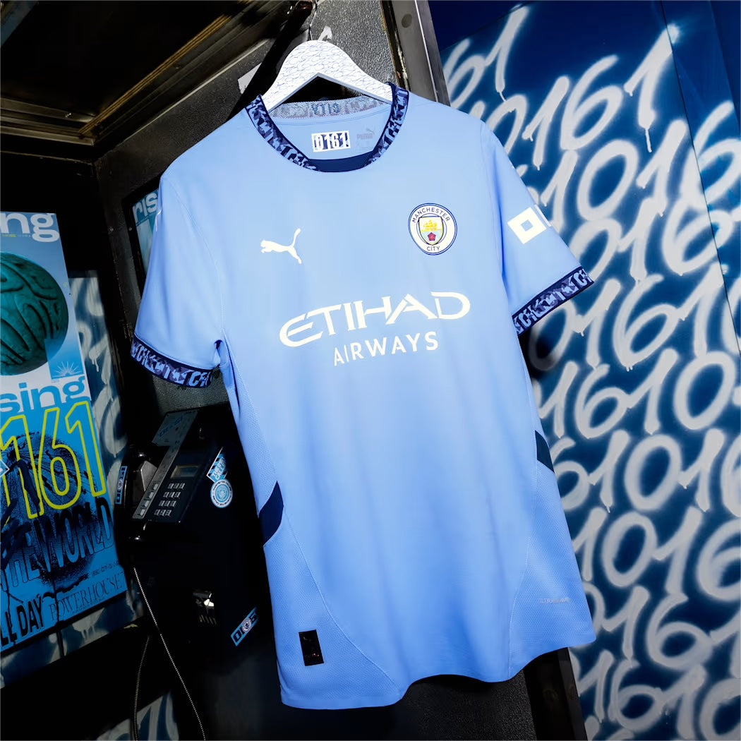 Manchester City 24/25 Men's Replica Home Soccer Jersey