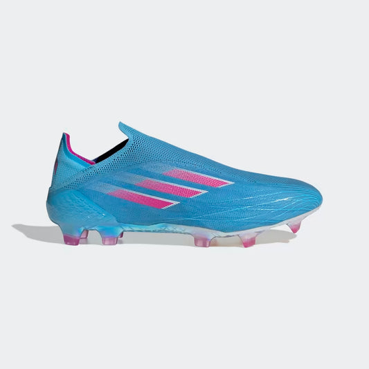 ADIDAS MEN'S X SPEEDFLOW+ FG SKY BLUE/PINK/WHITE